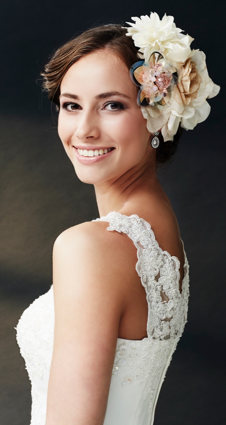 Happy bride